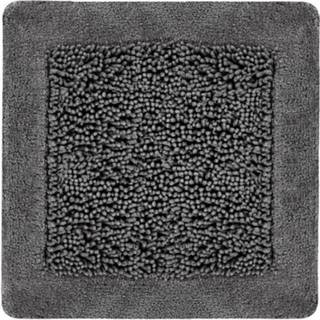 👉 Badmat katoen grijs Heckett & Lane Buchara - Classic Anthracite 60x60cm 8718518300384