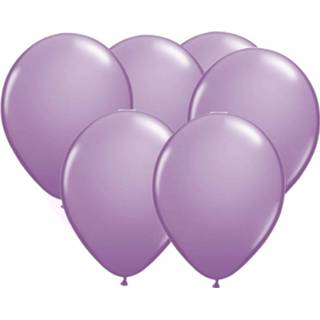 👉 Ballon paarse lavendel paars Party Ballonnen 40x Stuks 30 Cm - Feestartikelen/versieringen 8720576138380