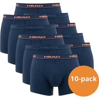 👉 Boxershort oranje Head boxershorts Orange/Peacoat 10-Pack