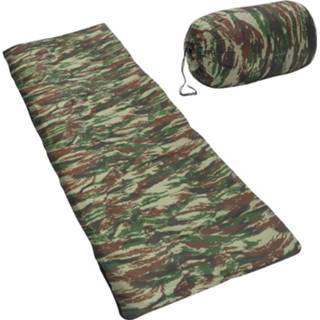 👉 Envelop polyester multikleur kinderen Vidaxl Kinderslaapzak Lichtgewicht 15 ? 670 G Camouflage 8720286082133