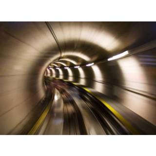 👉 Fotobehang Papermoon Metro Tunnel Vlies 350x260cm 4043566180249