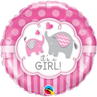 👉 Folie roze meisjes Folat Ballon Geboorte Meisje 45 Cm 71444451048