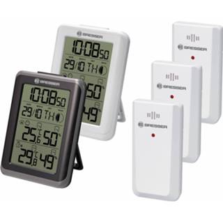 👉 Weerstation zwart wit kunststof Bresser Clima Jumbo Set 11 Cm Zwart/wit 6-delig 4007922059853