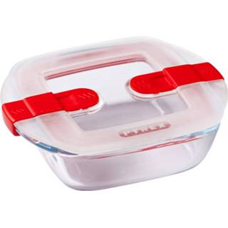 👉 Glas transparant Pyrex Vershoudbakje Cook & Heat 14 X 12 Cm 3426470279642