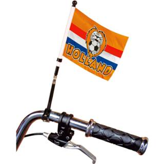 👉 Fietsvlag oranje Holland Met Leeuw 8718758029229