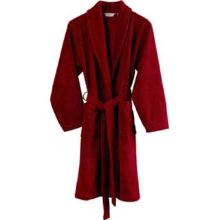 👉 Badjas witte rood katoen m De Lietaer Felicia Maat 5410156595773