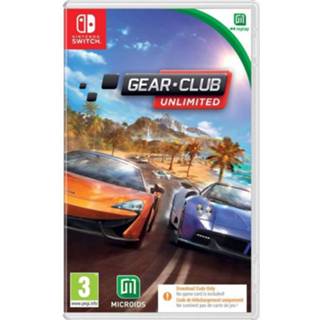 👉 Switch Just For Games - Gear Club Unlimited (Code In Box) Game 3760156485522