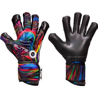 👉 Elite Keepershandschoenen Rainbow Latex/foam Zwart Maat 11