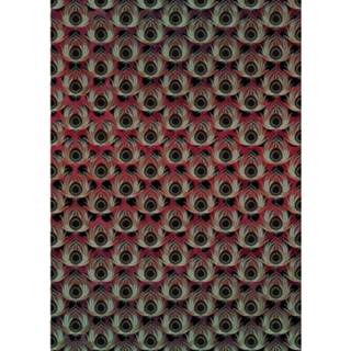 👉 Rouge Komar Paon Vlies Fotobehang 200x280cm 4-banen 4055065300332