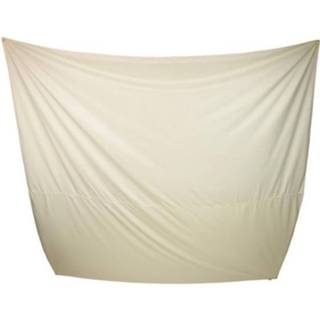 👉 Schaduwdoek polyester grijs Parya Home - 3 M Vierkant Creme 8720254423746