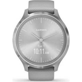 👉 Smartwatch zilvergrijs Garmin Vivomove 3 - Met Mechanische Wijzers En Touchscreen 753759234300