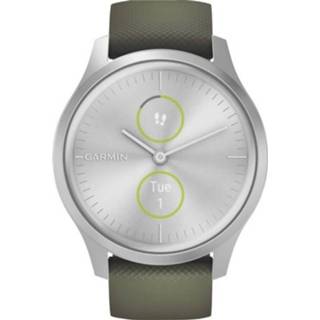 👉 Smartwatch zilver Garmin Vivomove Style - Met Mechanische Wijzers En Kleurentouchscreen Silver Moss 753759234379