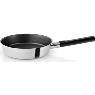 👉 Koekenpan zwart RVS wit Nordic Kitchen - Ø 24 Cm Eva Solo 5706631197342