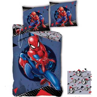 👉 Dekbedovertrek polyester multikleur Spiderman Hero - Eenpersoons 140 X 200 Cm 5407007981779