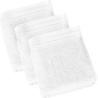 👉 Gastendoekje witte katoen beige De Lietaer Contessa 40 X 60 Cm Crème 3 Stuks 5410156570619