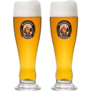 👉 Bierglas glas transparant Franziskaner Bierglazen Weizen 50 Cl - 2 Stuks 4006655153104