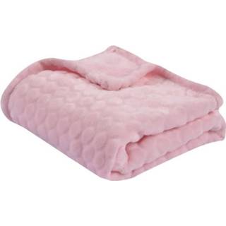 👉 Deken roze Doux Nid Bubulle 100x150cm 3700948305126