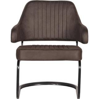 👉 Fauteuil antraciet Label51 Otta - Microfiber 8719323326576