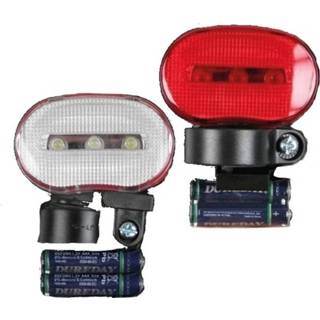 👉 Fietslamp multikleur Fietslampen Led Set - Fietsverlichtingset Met Voor En Achterlicht 8719538736658