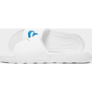 👉 Slippers wit synthetisch mannen Nike Victori One Heren - White/White/Game Royal 194501084475