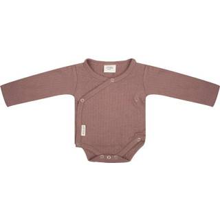 👉 Roze katoen junior root antraciet Little Indians onesie Burlwoord maat 6-9 maanden 8720365651557