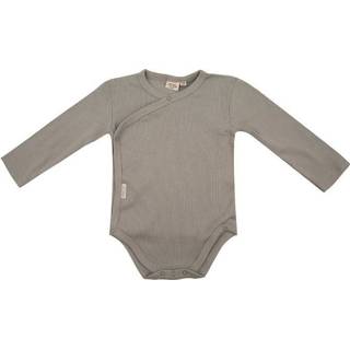 👉 Taupe katoen junior root antraciet Little Indians onesie Abbey Stone mt 9-12 maanden 8720365651663