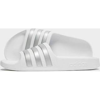 👉 Slippers zilver synthetisch bovenwerk kinderen Adidas Originals Adilette - Silver Kind 4059808224046