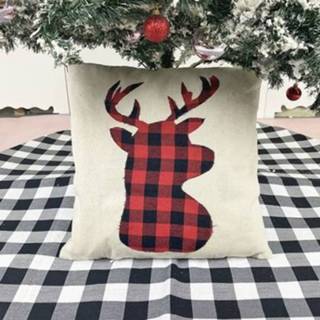 👉 Kerstversiering active Kussen Kussenhoes Kerst Sofa Knuffelen Kussensloop (Elanden)