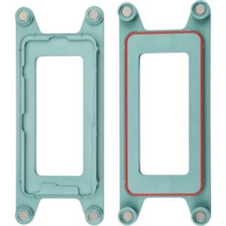 👉 Bezel active Magnetisch LCD-scherm Frame Druk Holding Mold Clamp Voor iPhone 12 Pro Max