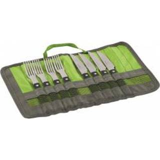 👉 Bestekset grijs olijfgroen groen Outwell - BBQ Cutlery Set grijs/olijfgroen/groen 5709388070081