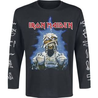 👉 Shirt mannen Mouw Longsleeve zwart m Iron Maiden - World Slavery Tour met lange mouwen 4060587936594 4060587936587 4060587936570 4060587936617 4060587936600