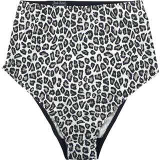 👉 High waist slip bruin zwart vrouwen m Rock Rebel by EMP - Braun/schwarzer im Leo-Look 4064854033559