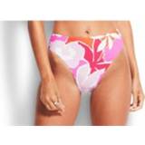 👉 Bikinibroekje beige grijs wit 10 vrouwen Seafolly - Women's Sun Dancer High Rise maat 10, beige/grijs/wit 9349623929277