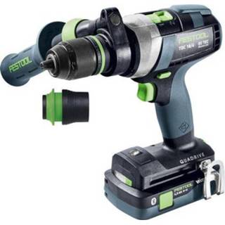 👉 Accu schroefboormachine active Festool TDC 18/4 5,2/4,0 I-Plus-SCA QUADRIVE 18V Li-Ion set (1x 4,0Ah&1x 5,2Ah) in systainer - 13mm 4014549377642