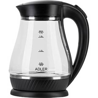 Waterkoker zwart Adler Ad1274b - 1.7 Liter 5902934830973