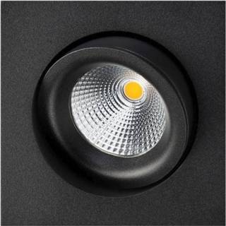 👉 Inbouwspot zwart LED 6W 2700K mat vierkant draai en kantelbaar SG 902223 7021989022237