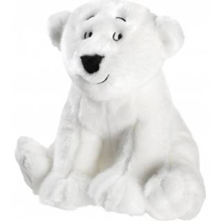 👉 Knuffel pluche polyester wit kinderen Lars De Kleine Ijsbeer Zittend 25 Cm - Ijsberen Pooldieren Knuffels Speelgoed Voor 8720147461206
