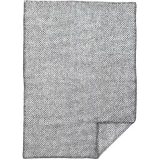 👉 Klippan Wiegdeken Eco Wol Domino - 65x90 cm. - Dark Grey