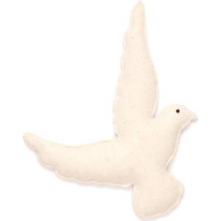 👉 Kinderen KidsDepot wanddecoratie Kick vogel creme 36 cm 8719874463942