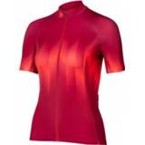 👉 Endura - Women's Equalizer Kurzarmtrikot LTD - Fietsshirt maat XL, rood/roze