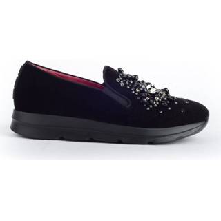 👉 Instappers damesschoenen vrouwen zwart Alberto Gozzi ,