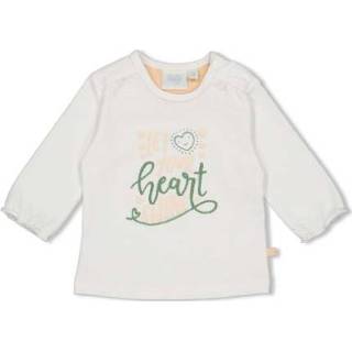👉 Feetje longsleeve Shine Heart s wit