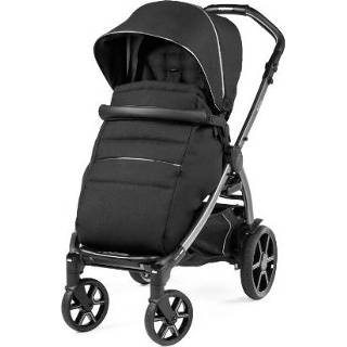 👉 Kinder wagen zwart jongens kinderen Peg Perego Kinderwagen Boek Black Shine 8005475414750