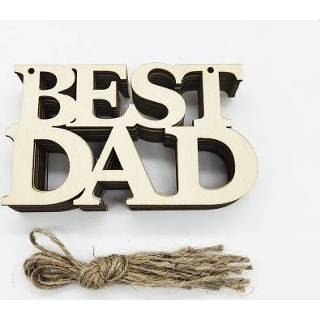 👉 Ornament New Father's Day Mother's Wooden Crafts Home Gifts Ornaments 638945238693