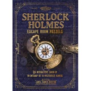 👉 Puzzel active Sherlock Holmes Escaperoom puzzels - Puzzelboek 9789045326177