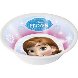 👉 Wit melamine Disney Frozen Ontbijtkom 14 Cm 8412497557578