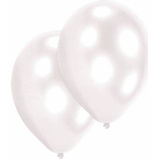 👉 Ballon wit Amscan Ballonnen Standard 27,5 Cm Latex 10 Stuks 13051378509