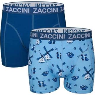 👉 L male print Zaccini M05 229 01 delfts -