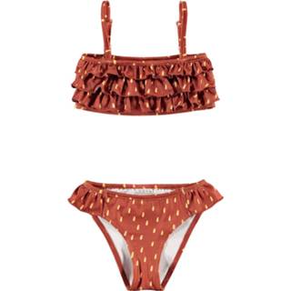 👉 Bikini badmode vrouwen bruin meisjes Looxs Revolution terra uv50 voor in de kleur 8719645130158 8719645130189