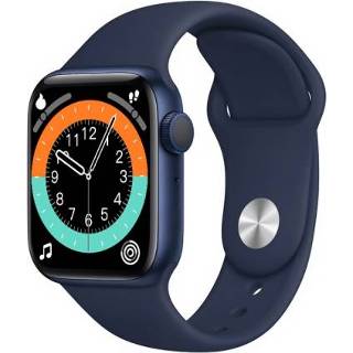 👉 Smartwatch blauw active X16 1,75 inch IPS-scherm IP67 waterdicht smartwatch, ondersteuning slaapmonitor / hartslagmeter bluetooth-oproep, stijl: sportknopriem (blauw)
